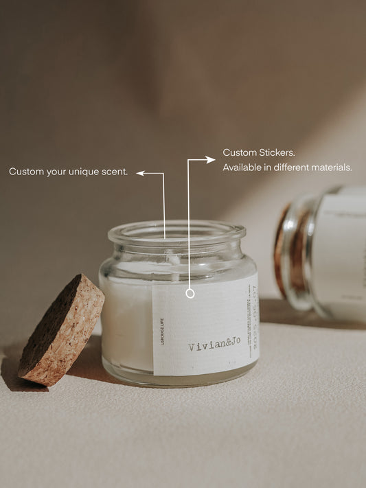ADD ON - Cork Jar Candle