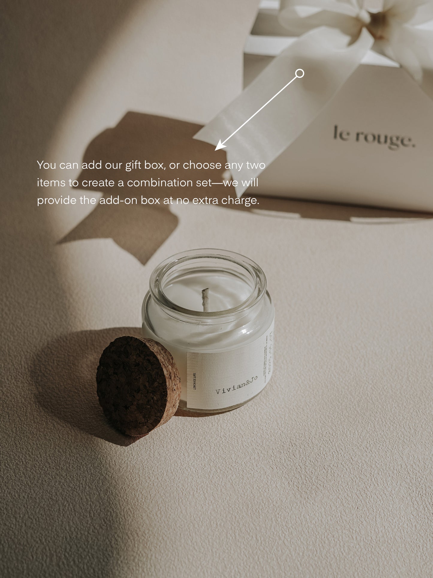 ADD ON - Cork Jar Candle