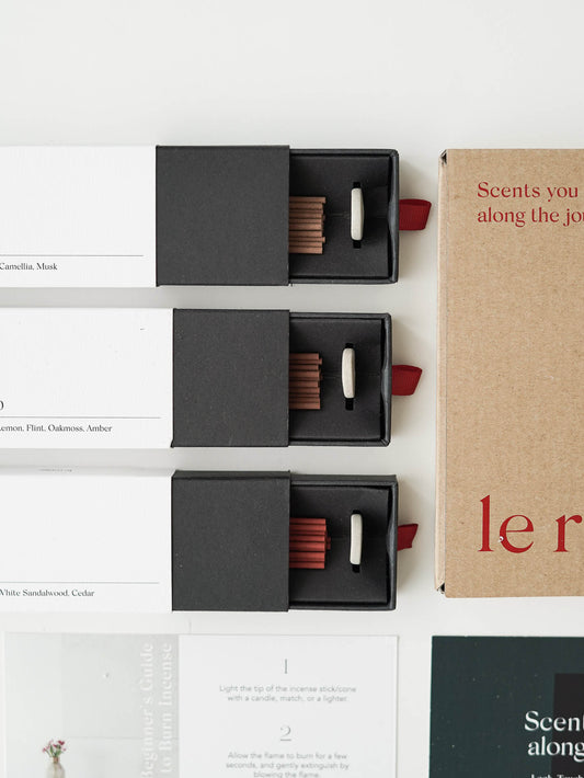 Premium Incense Pack - 3 scents