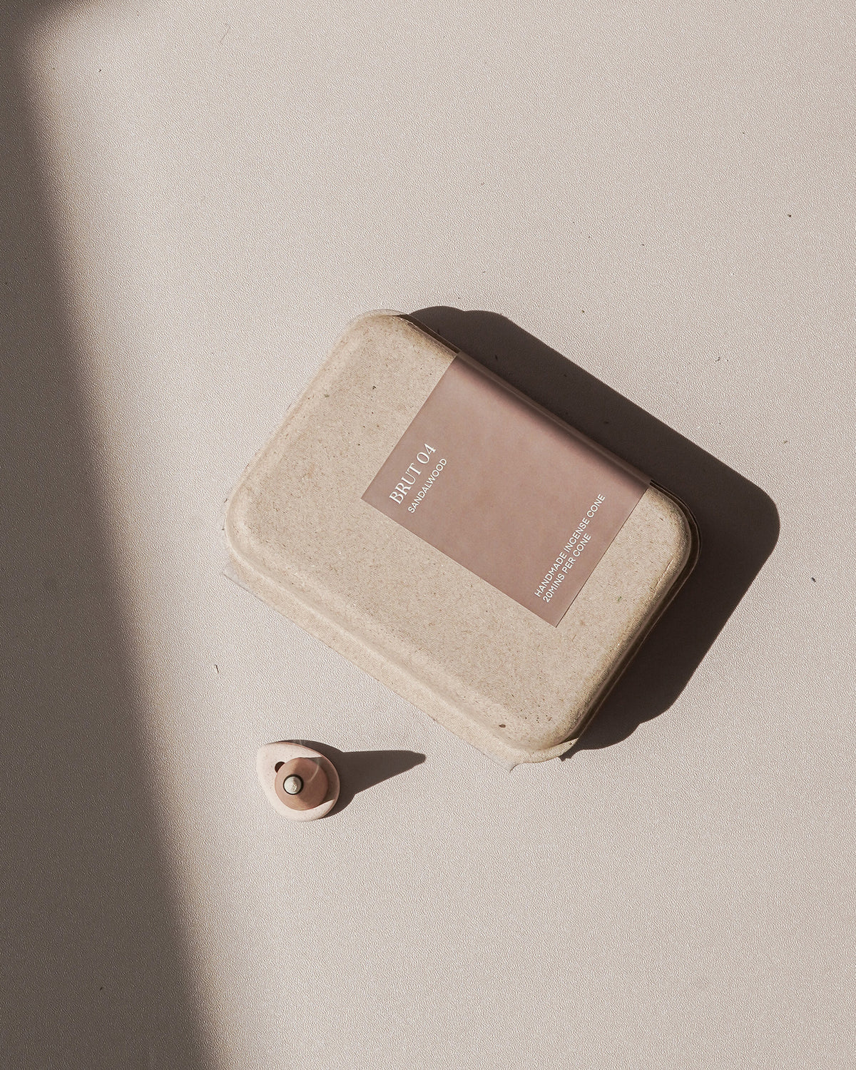 BRUT 04 Handmade Incense Cones | Sandalwood