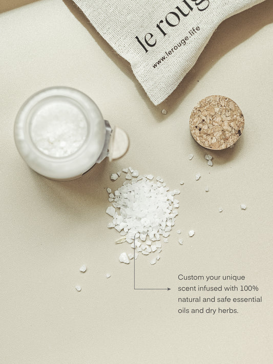 CUSTOM FAVORS - Herbal Sea Salt Soak