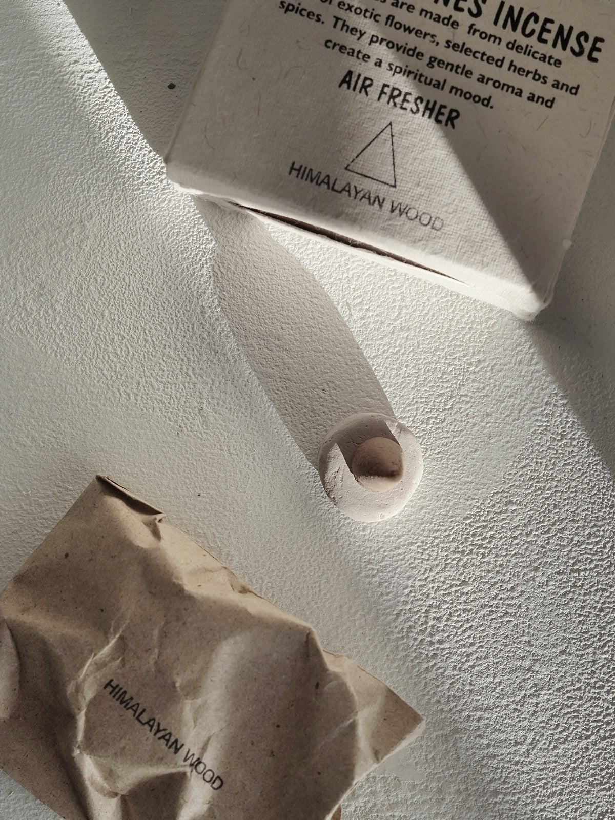 Hand Rolled 25 Incense Cones - Himalayan Wood - Recyclable paper