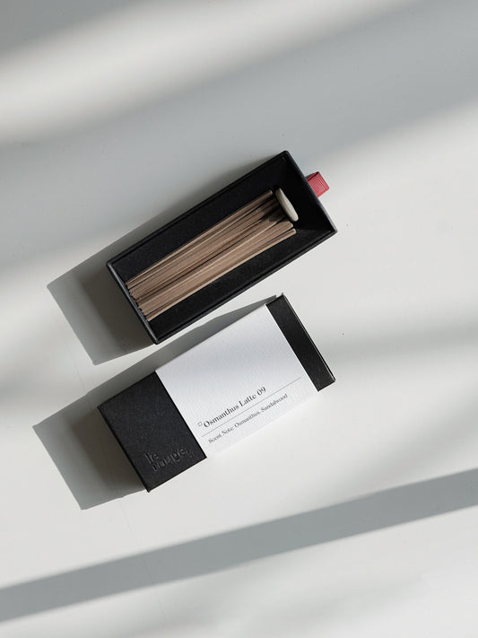 Osmanthus Latte 09 - Osmanthus & Sandalwood - 100% Natural Incense- 30 Sticks