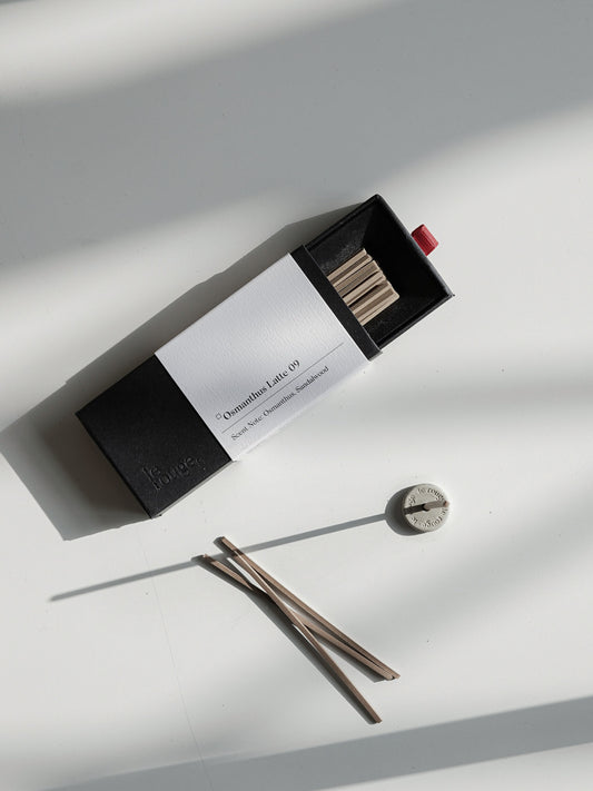 Osmanthus Latte 09 - Osmanthus & Sandalwood - 100% Natural Incense- 30 Sticks