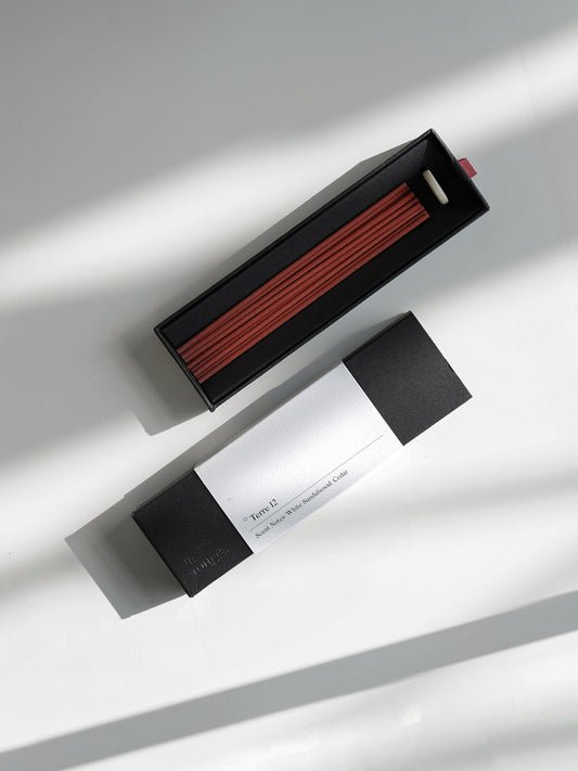 Terre 12 - Sandalwood & Cedar - Premium Incense- 19 Sticks