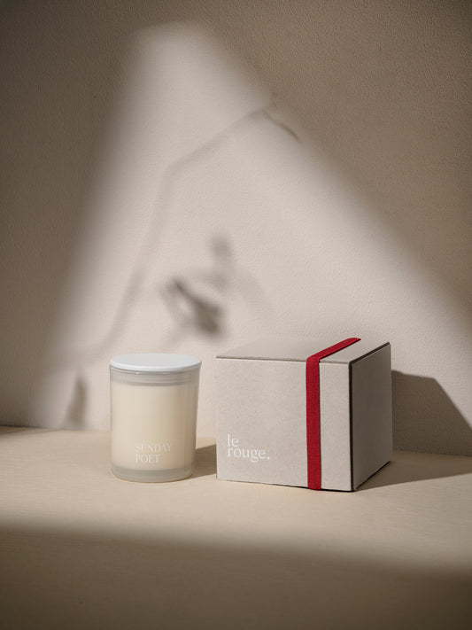 Sunday Poet Candle