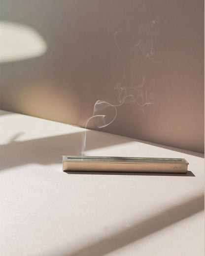 LINE Incense Burner | Brushed Silver