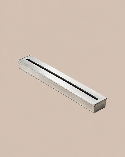 LINE Incense Burner | Brushed Silver