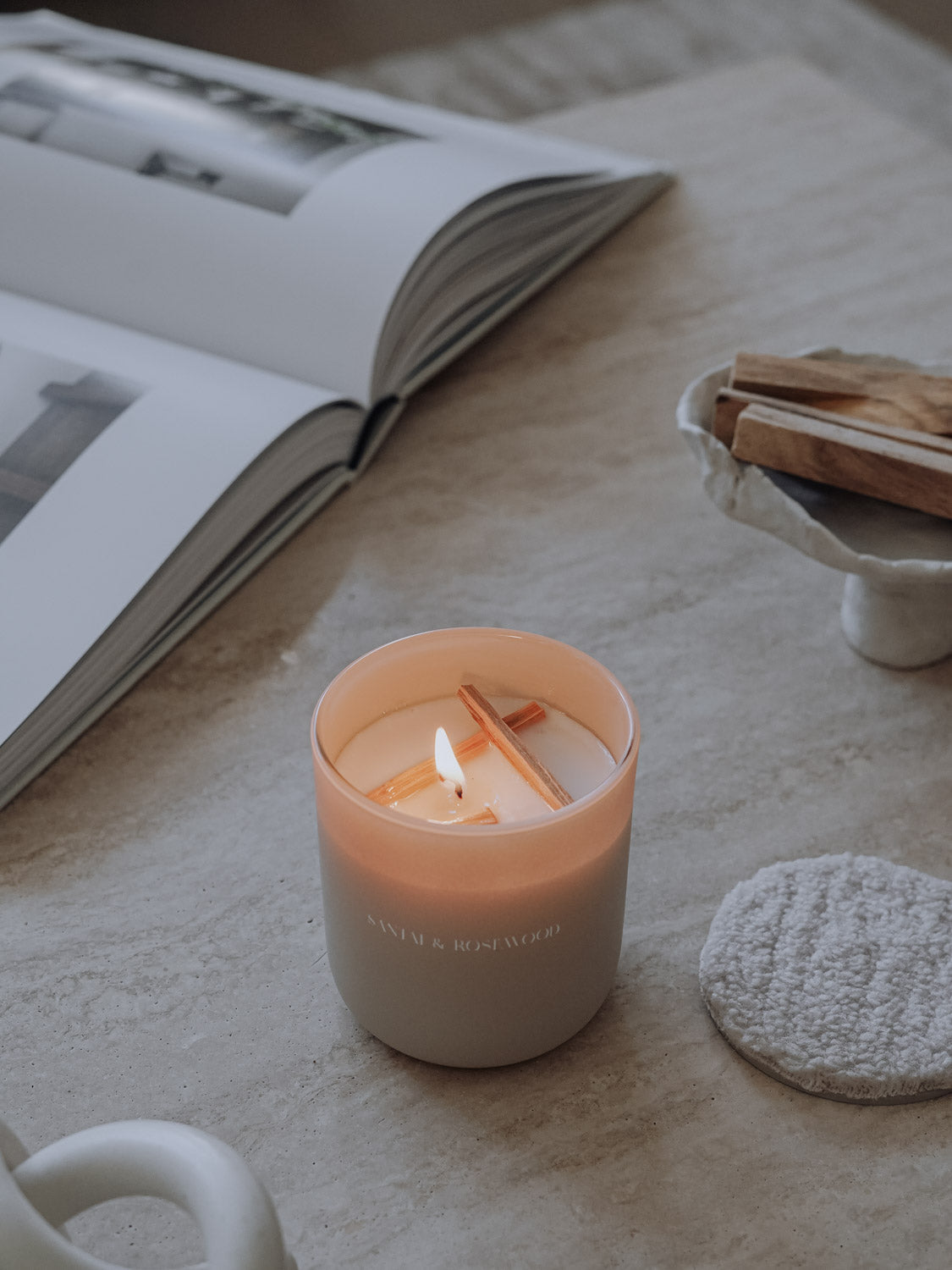 Santal&Rosewood Candle - Limited Winter Edition