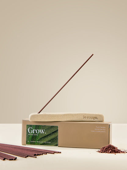 Grow -Ivy & Rosewood & Grey Amber - Premium Incense Set