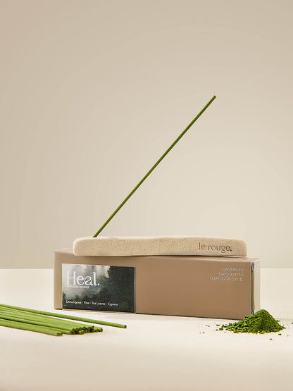 Heal - Lemongrass & Pine&Tea Leaves & Cypress - Premium Incense Set