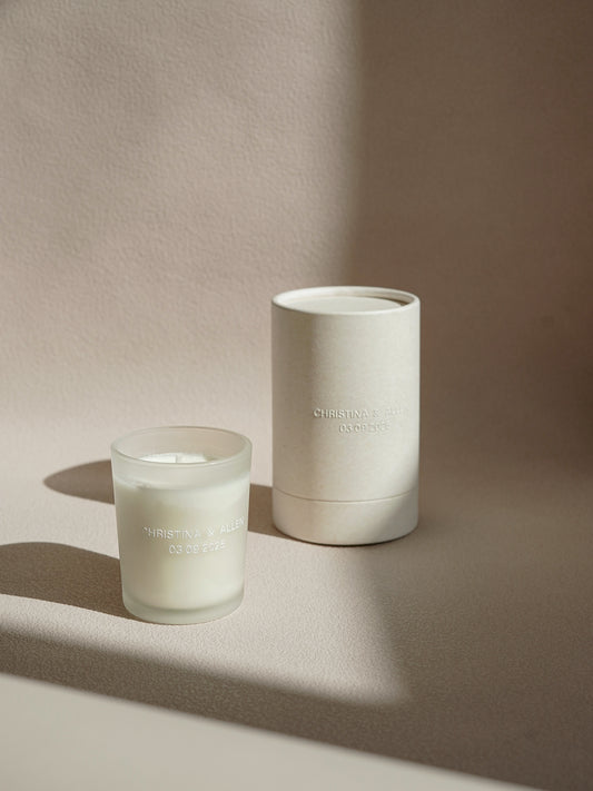 CUSTOM FAVORS - Luxe Glow Candle