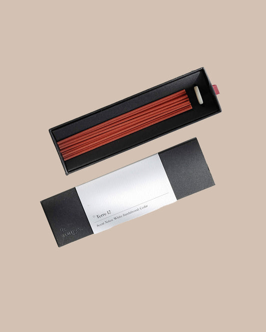 TERRE 12 Incense | Sandalwood, Cedar, Moss