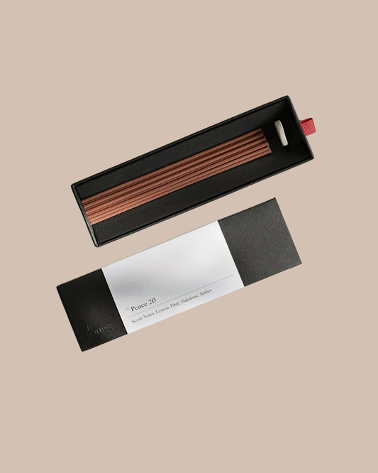 PEACE 20 Incense | Lemon, Leather, Amber