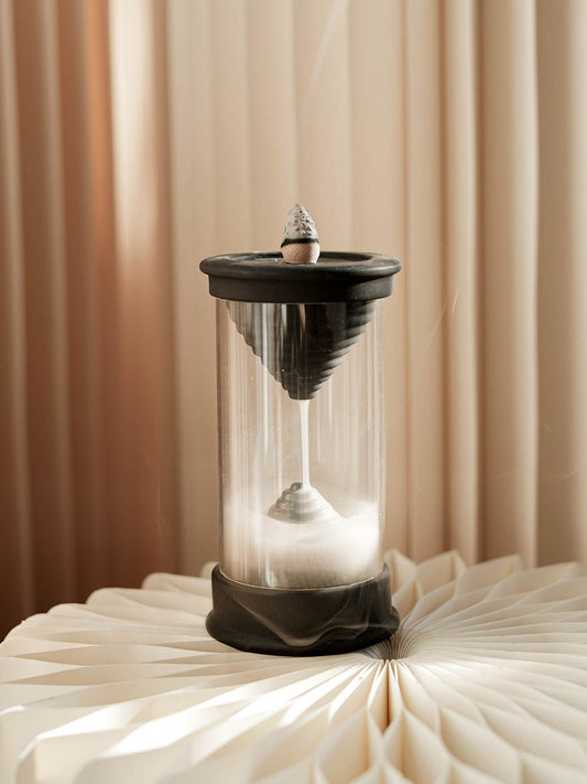 Hourglass Backflow Incense Burner